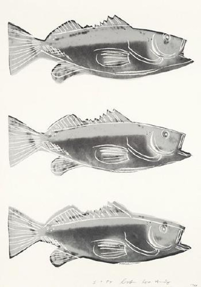 Fish by Andy Warhol