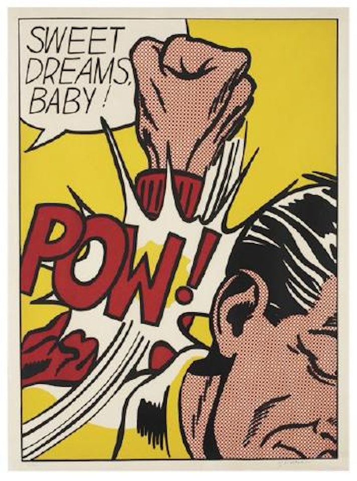 Sweet Dreams Baby!, from 11 Pop Artists Portfolio, Volume III by Roy Lichtenstein