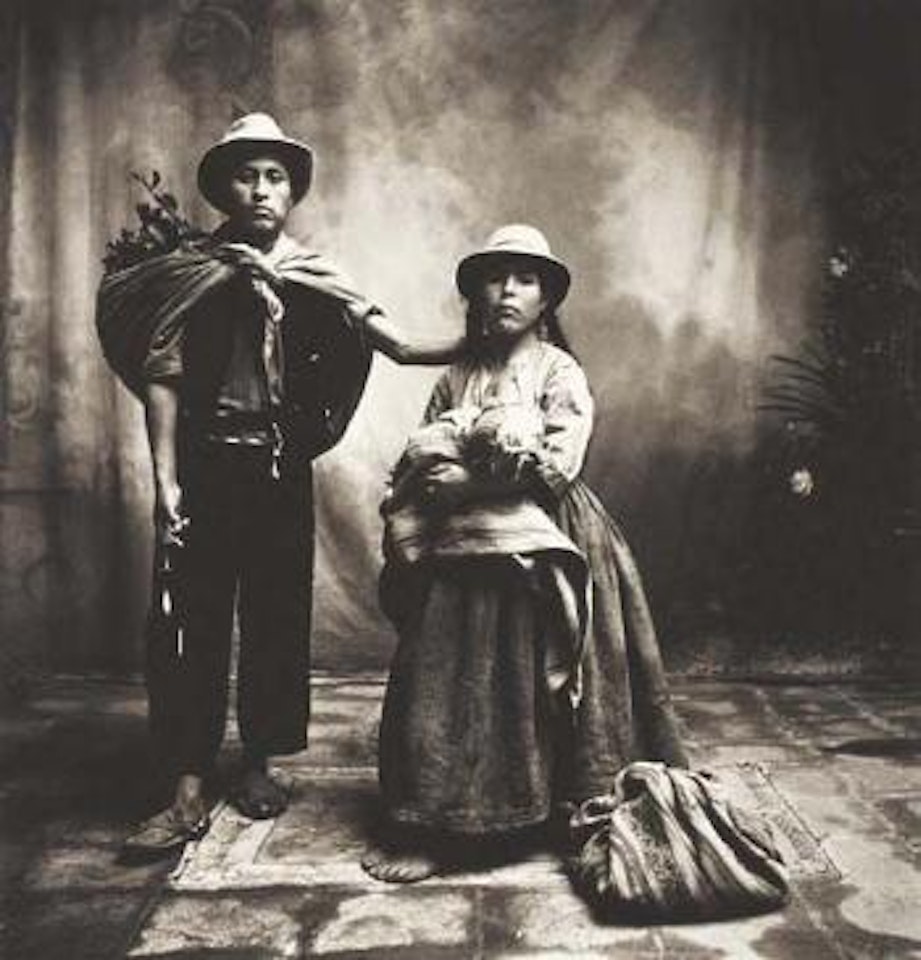 Cuzco Family, Peru, Christmas by Irving Penn