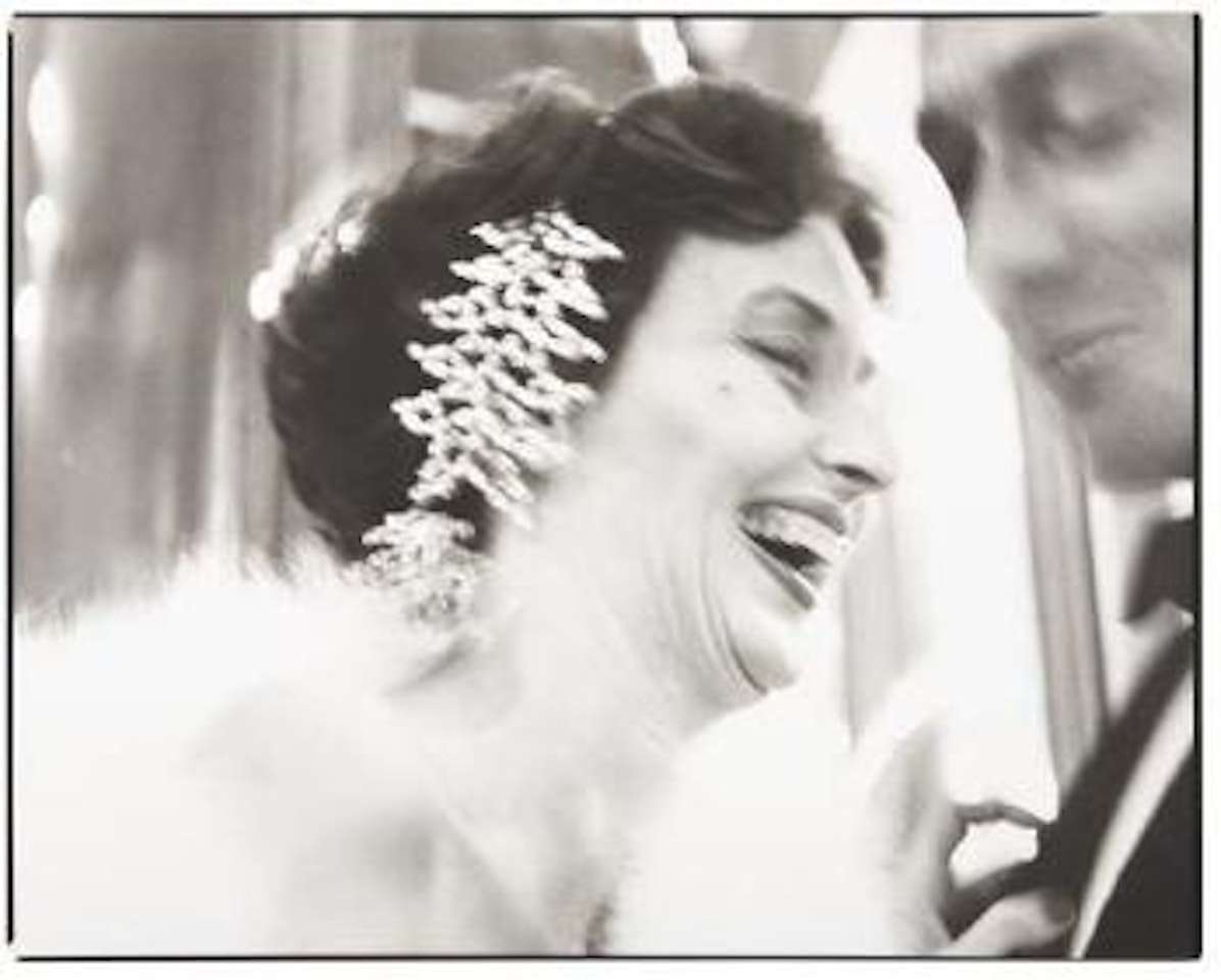 Dorian Leigh, Schiaparelli rhinestones, Pre-Catelan, Paris, August 2, 1949 by Richard Avedon