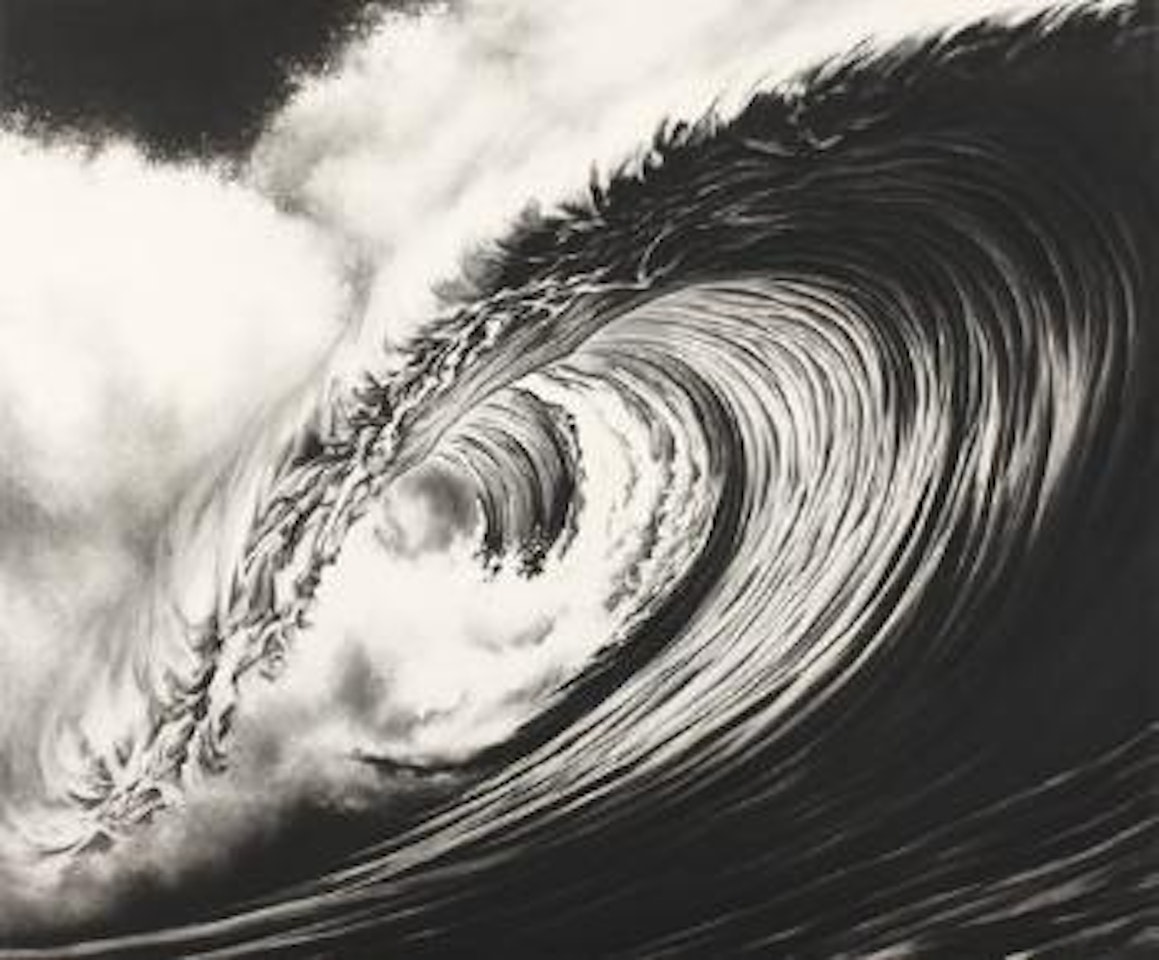 Untitled (Typhoon Reversed, Philipines 4/15/99) by Robert Longo