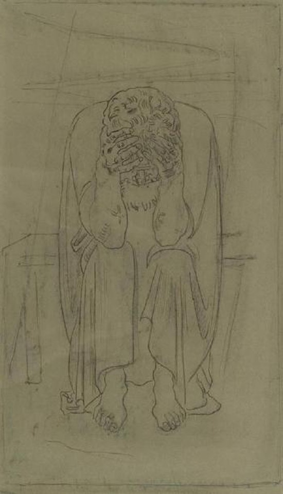 Dunkler Genius by Ferdinand Hodler