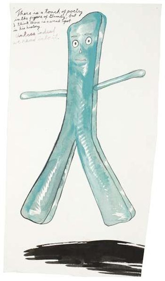No title (There is a...) by Raymond Pettibon