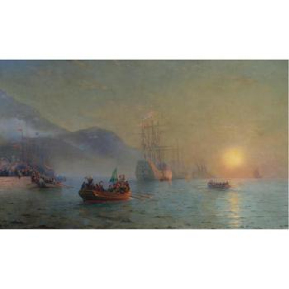 Columbus Sailing From Palos by Ivan Konstantinovich Aivazovsky