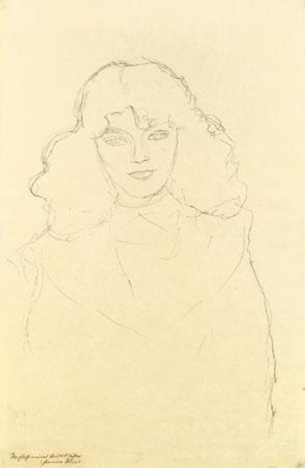 Studie fur die 'Jungfrau' by Gustav Klimt