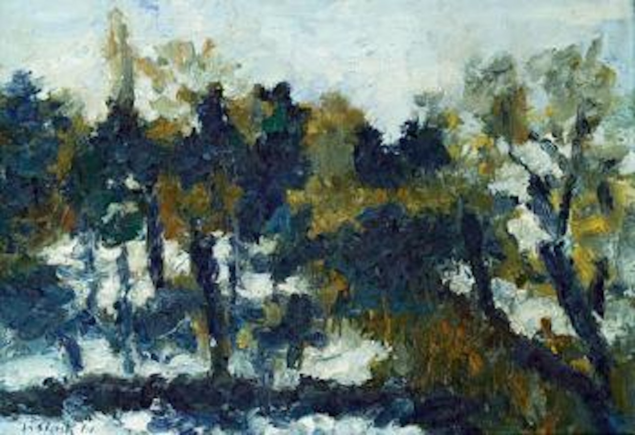 Blauer Landschaft by Karl Stark
