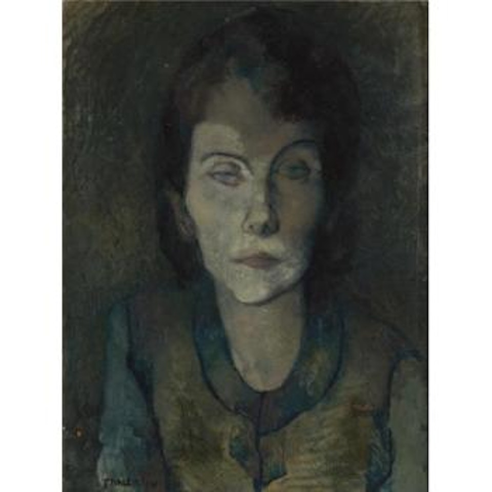 Portrait Of A Young Woman by Pavel Tchelitchew