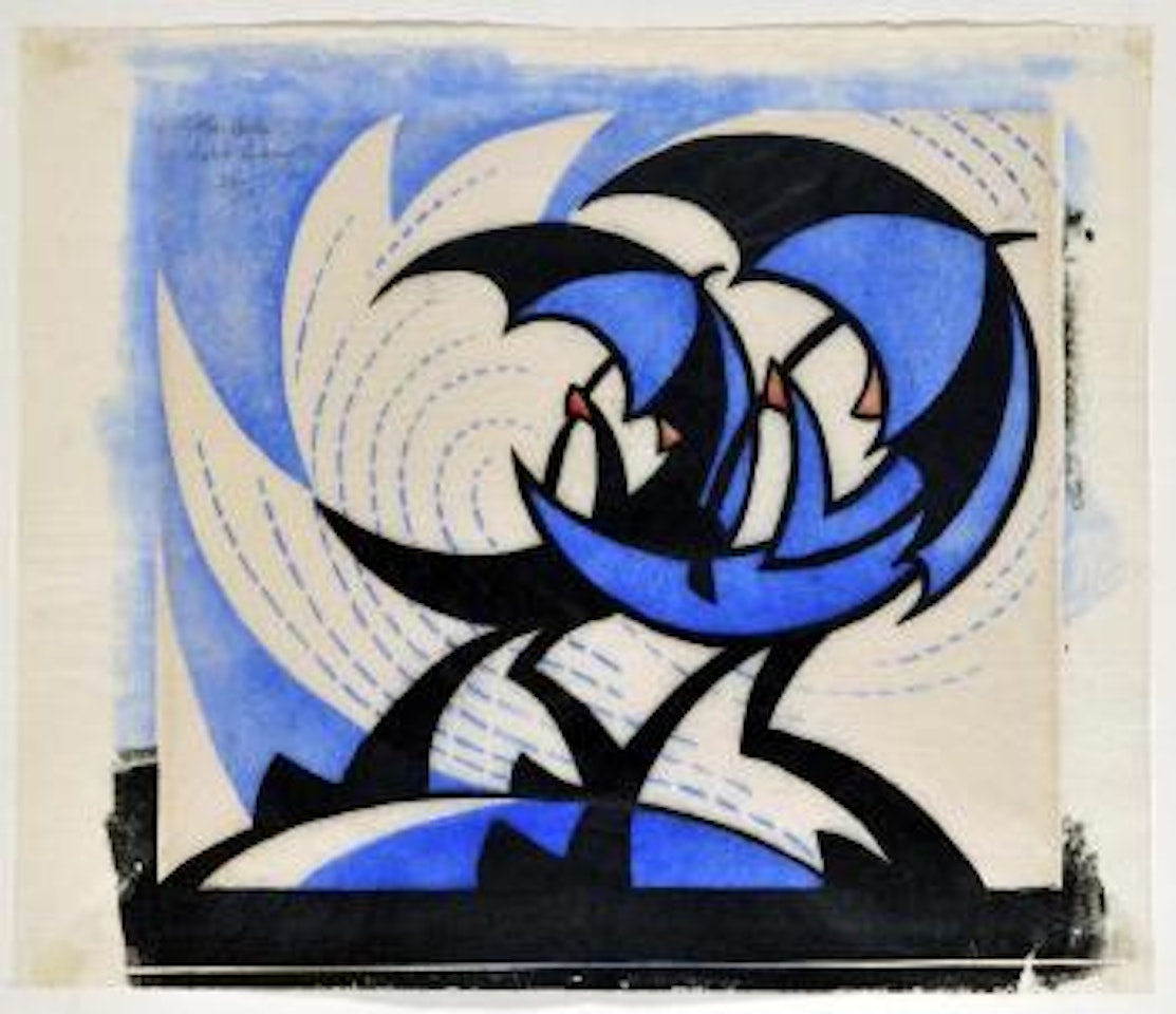 The gale by Sybil Andrews