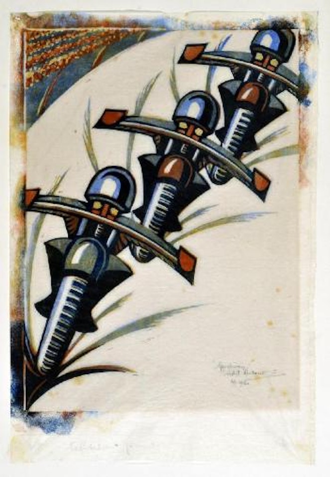 Speedway by Sybil Andrews