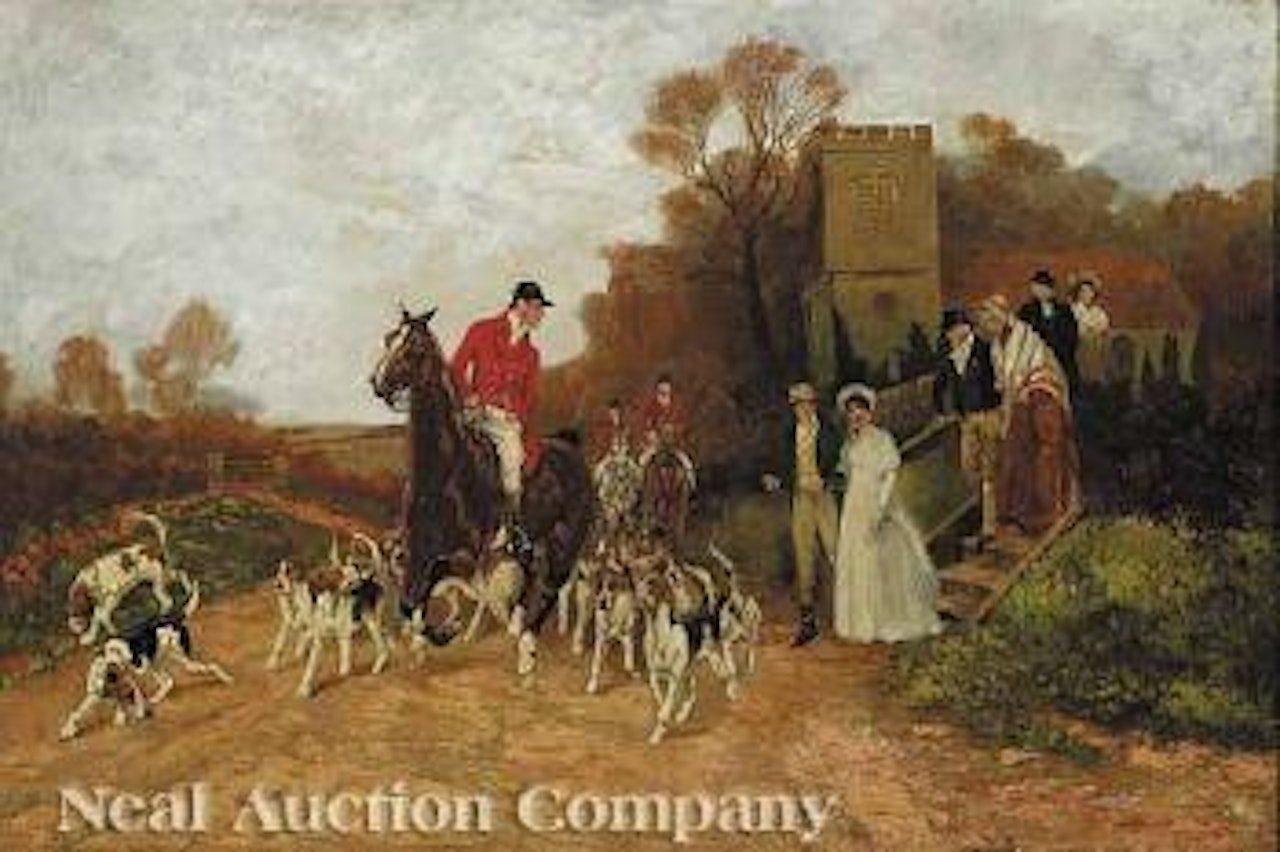Before the Hunt by Heywood Hardy