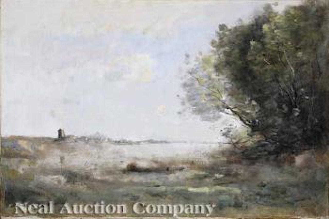 Souvenir de Saint Servan by Jean Baptiste Camille Corot