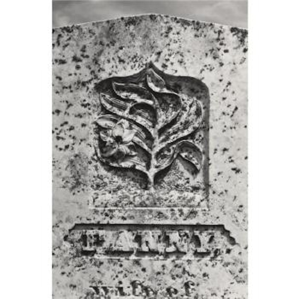 Tombstone, Provincetown, Mass. by Ansel Adams