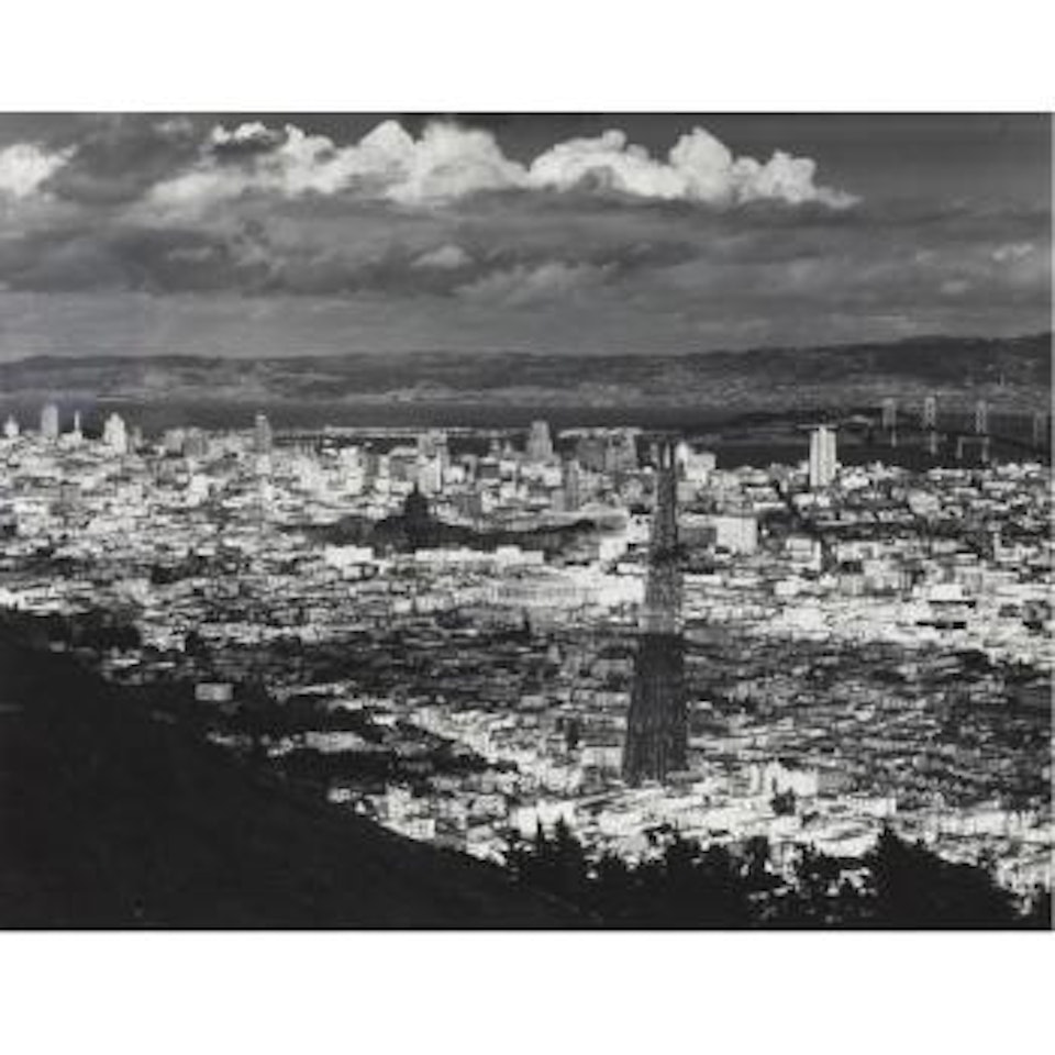 San Francisco From Twin Peaks by Ansel Adams