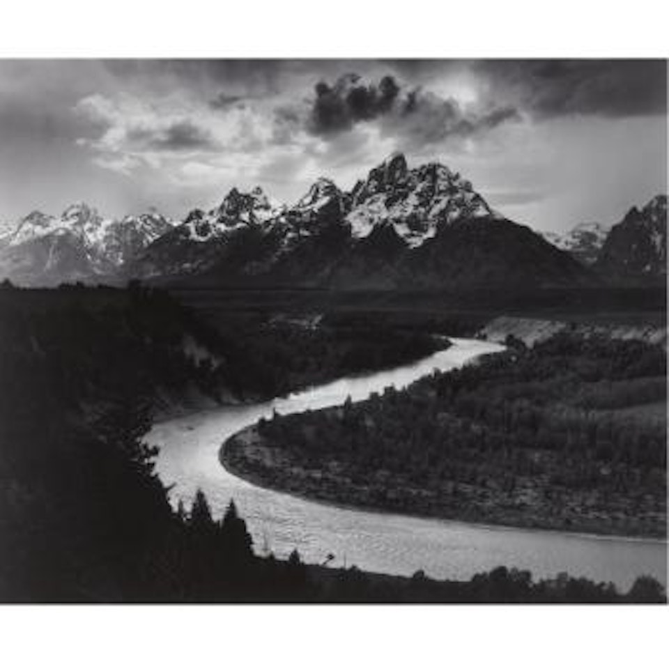 The Grand Tetons And The Snake River, Grand Teton National Park, Wyoming by Ansel Adams