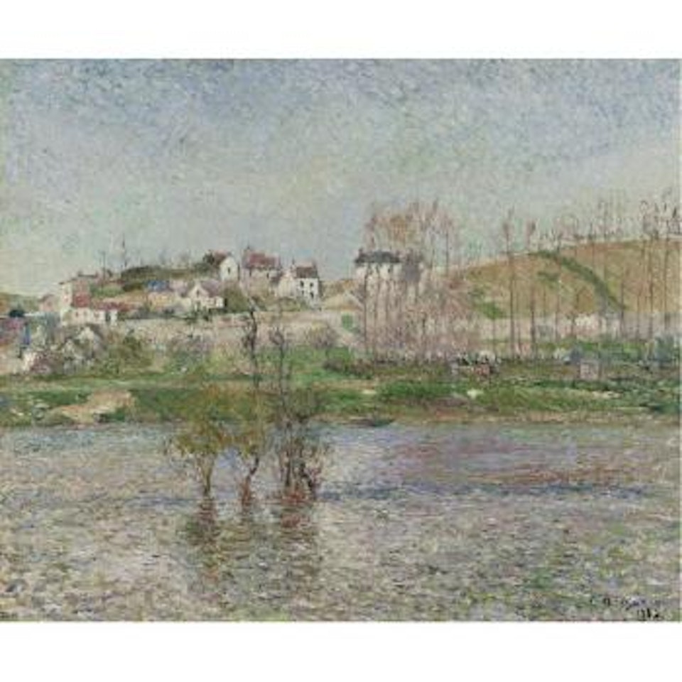 Inondation À Pontoise by Camille Pissarro