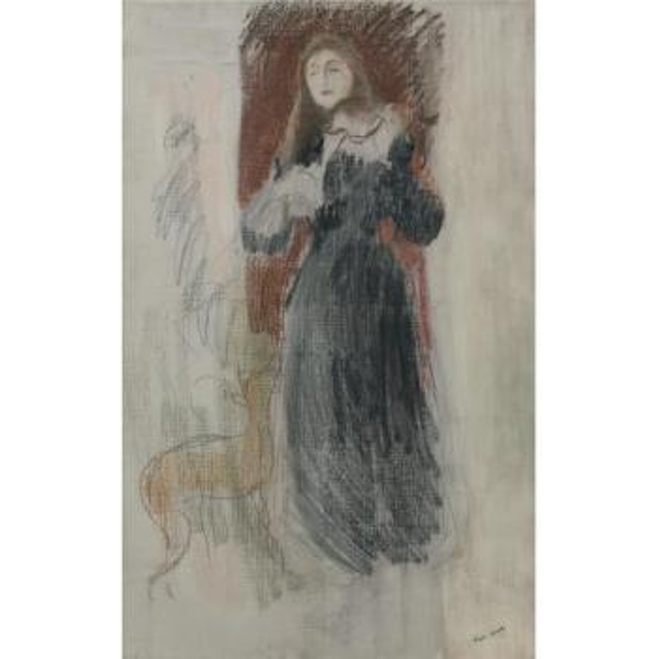 Le Violon by Berthe Morisot