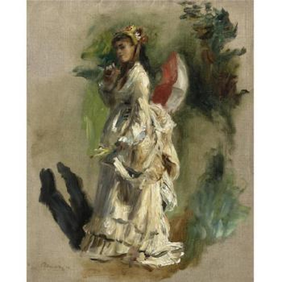 Jeune Femme à L'ombrelle by Pierre-Auguste Renoir