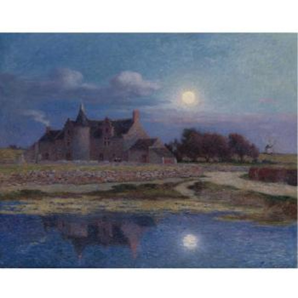 Kervaudu Au Clair De Lune by Ferdinand du Puigaudeau