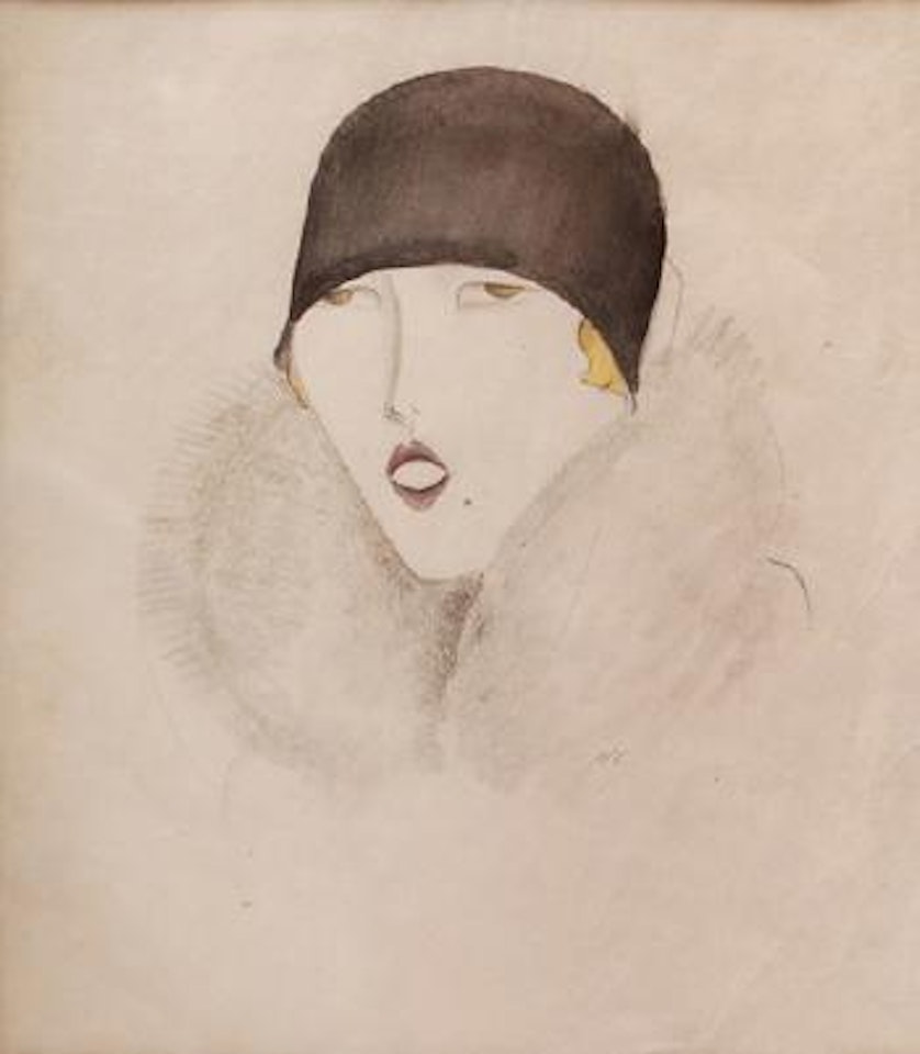 Retrato de dama elegante by Miguel Covarrubias