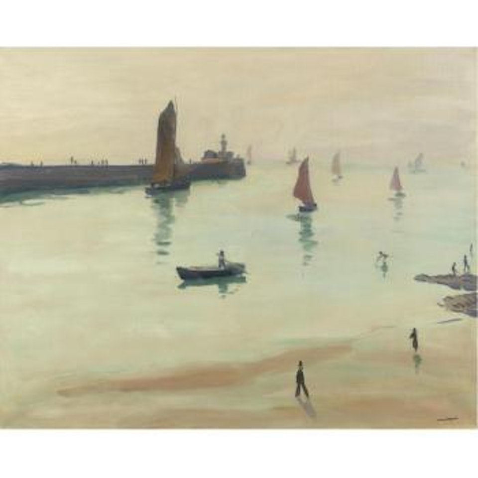 Sortie De La Porte De Chaume (Les Sables-d'olonne) by Albert Marquet
