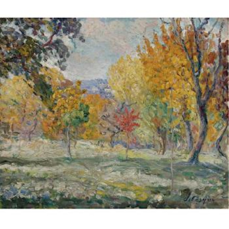 Paysage Aux Arbres by Henri Lebasque