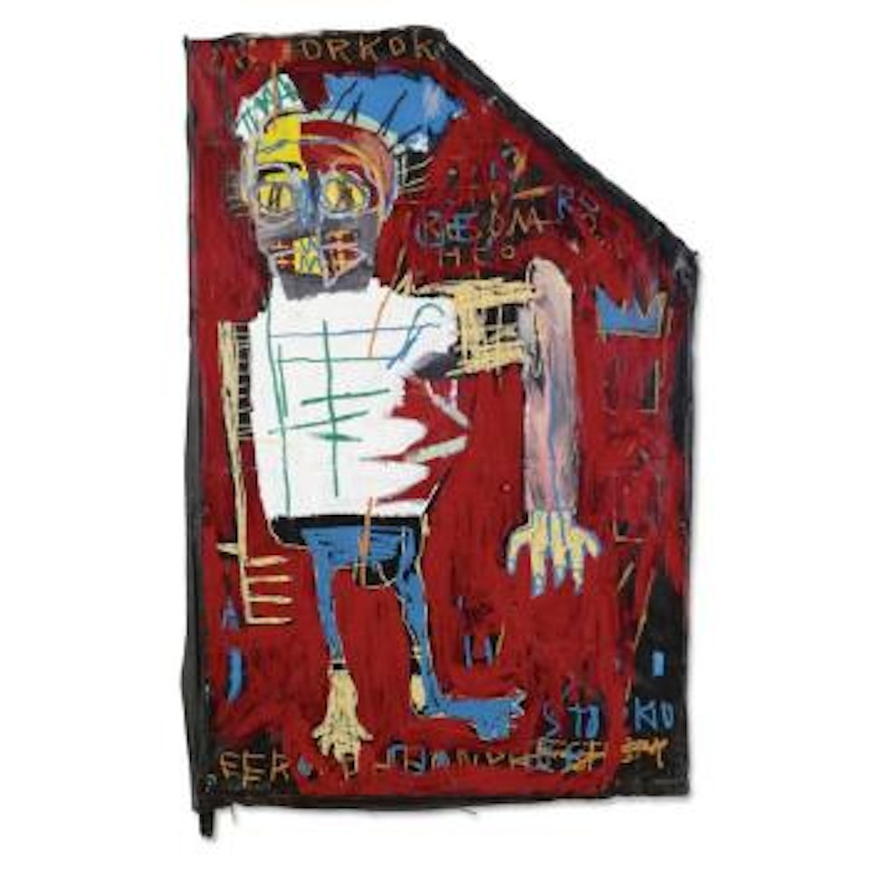 Red Man One by Jean-Michel Basquiat