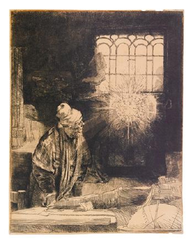 Faust by Attributed to Rembrandt Harmensz van Rijn