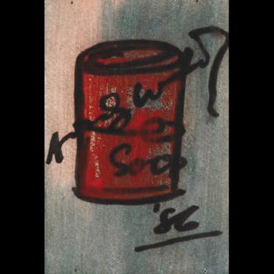 Soop (Campbell's soup can) by Andy Warhol