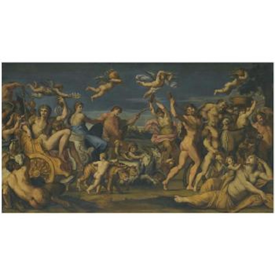 The Triumph Of Bacchus And Ariadne by Annibale Carracci