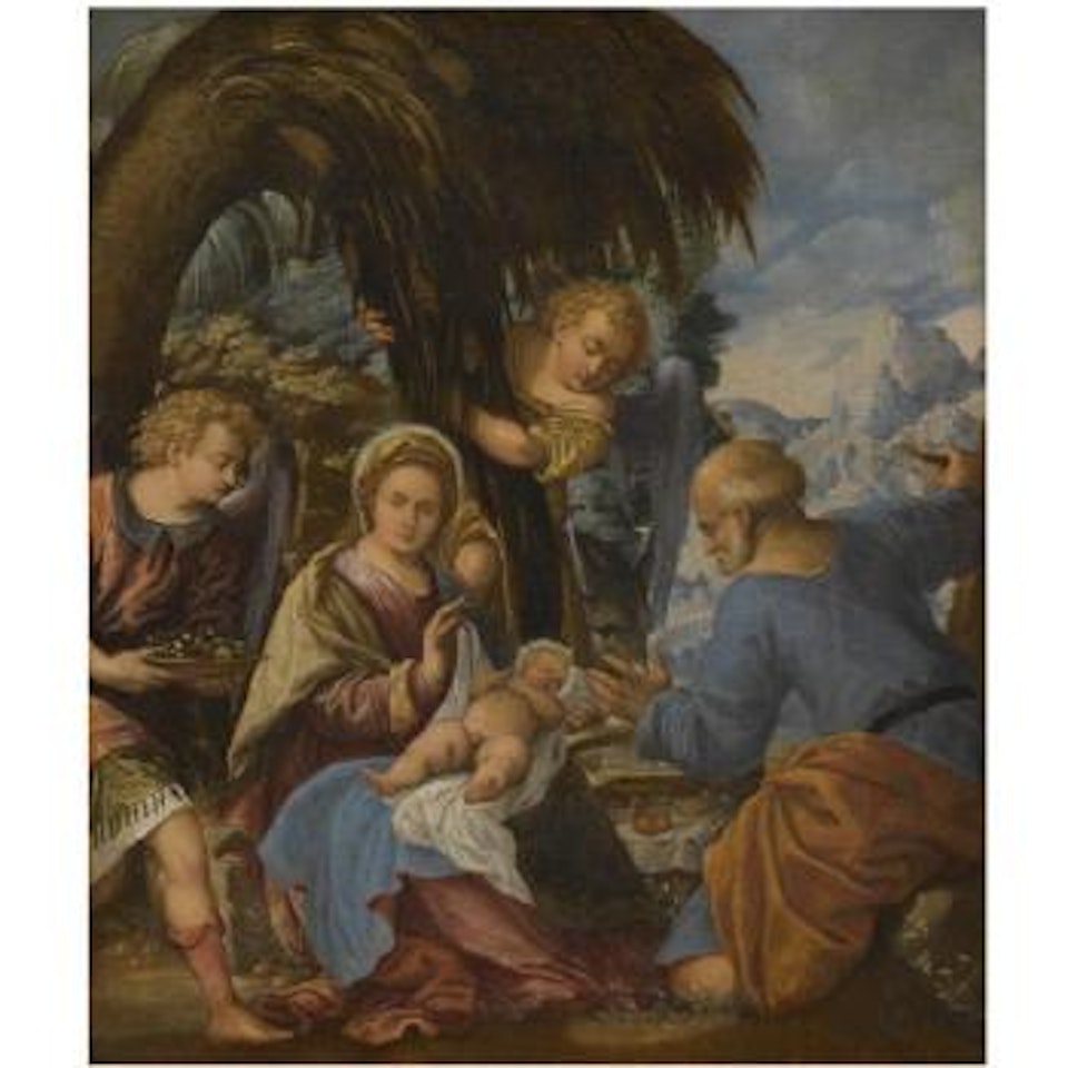 Rest On The Flight To Egypt by Paolo Veronese