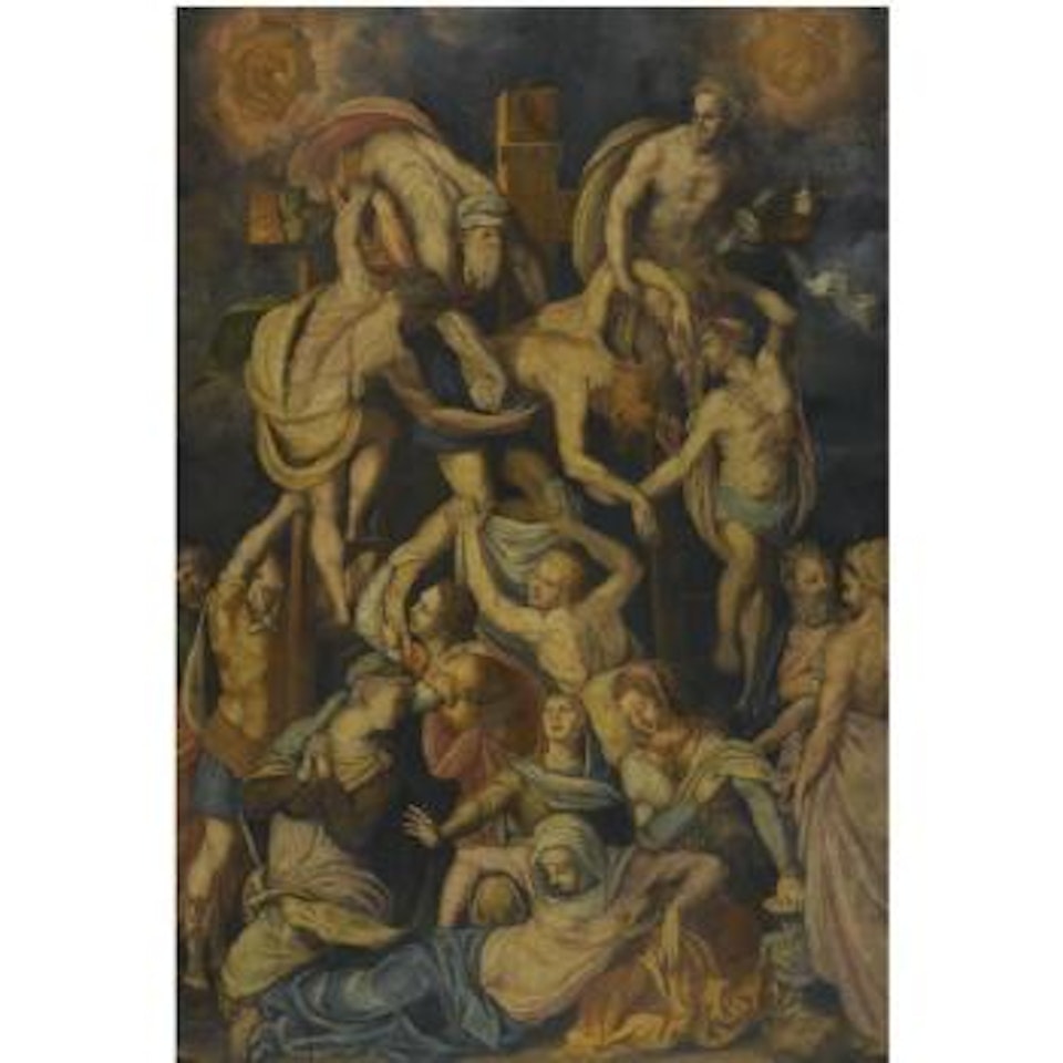 The Descent From The Cross by Roman School