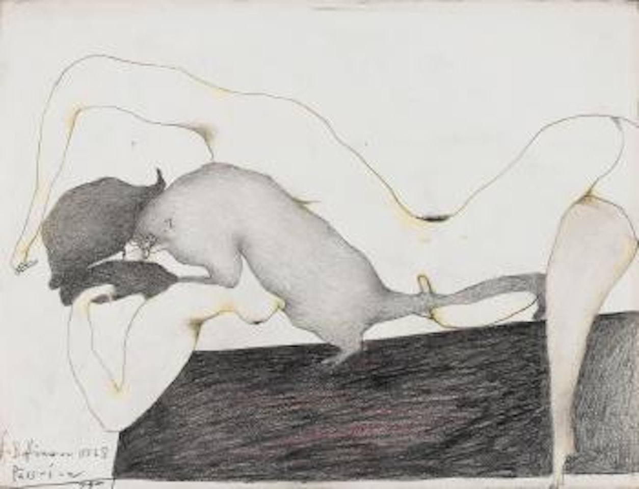 Puss-i-n by Horst Janssen