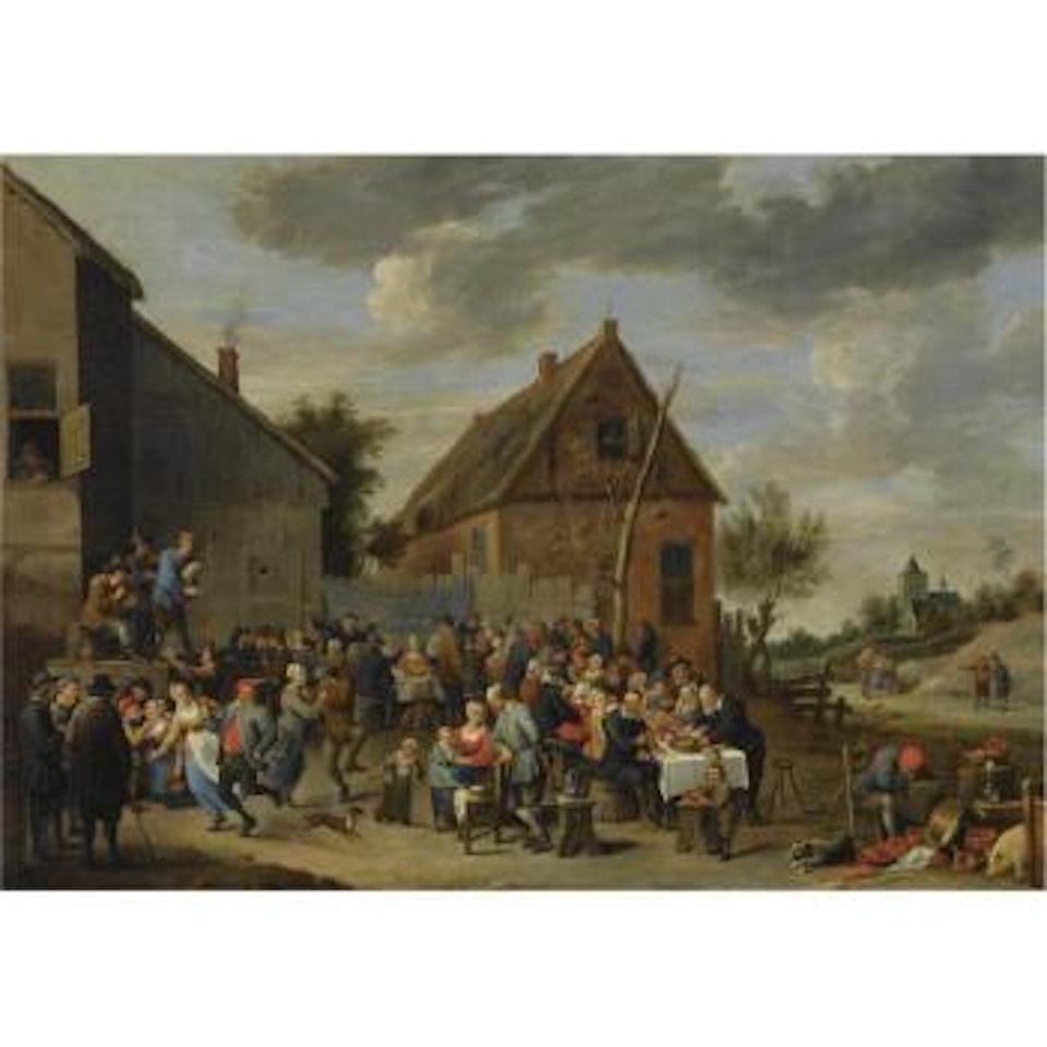 A Peasant's Wedding Feast by David Teniers II