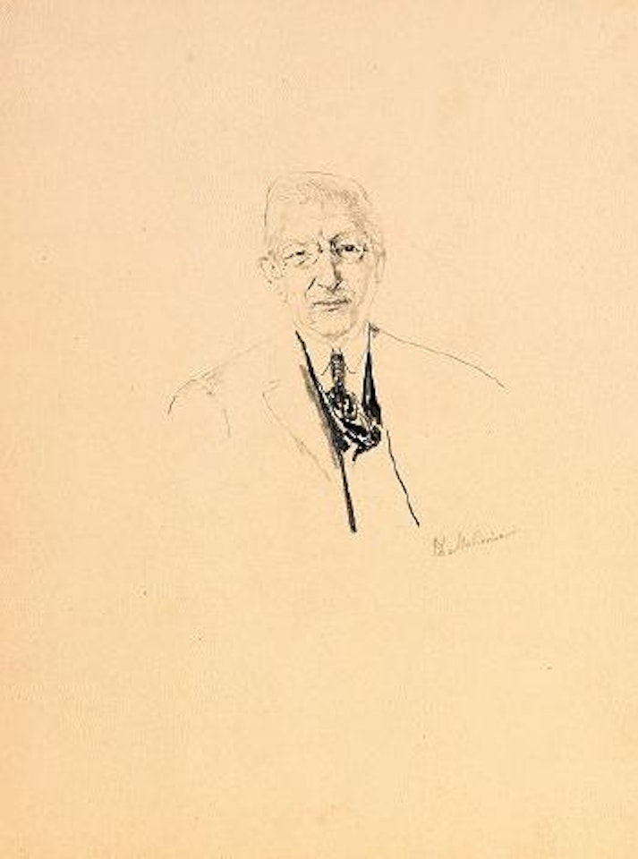 Portrait of Pavel Nikolaievich Miliukov by Filip Malyavin