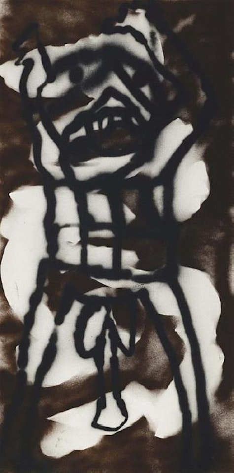 Untitled (dreamtime series) by Sidney Nolan