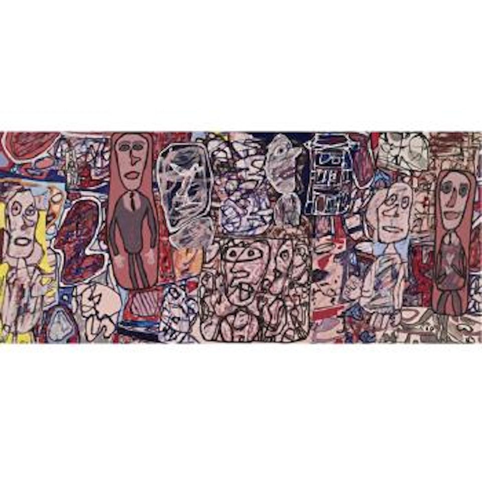 Conjugaison by Jean Dubuffet