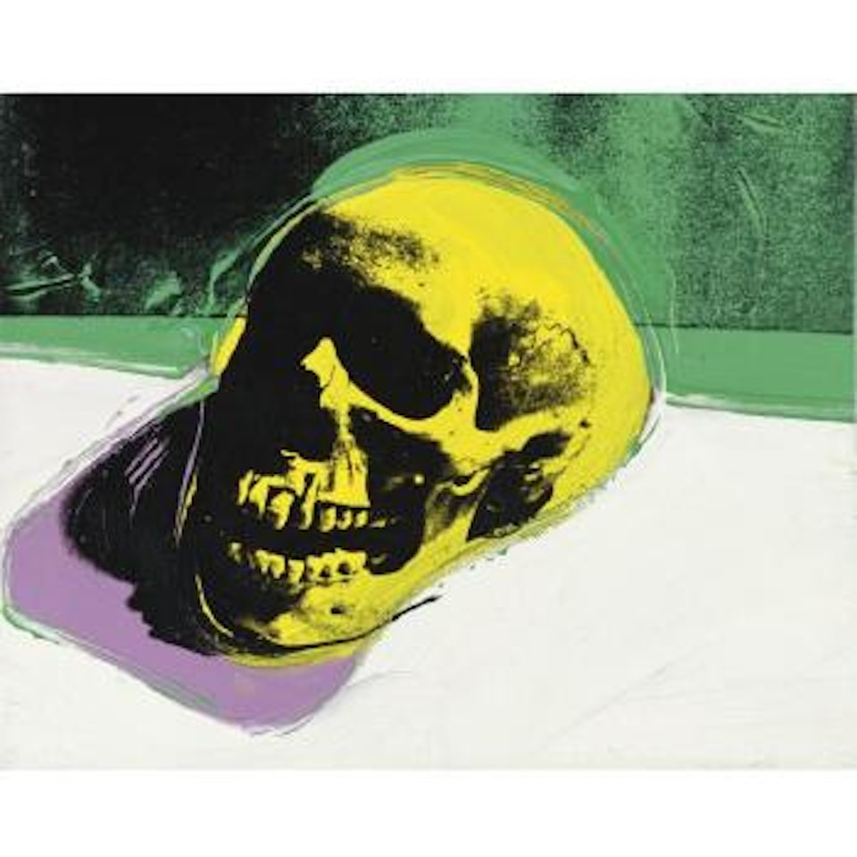 Skull by Andy Warhol