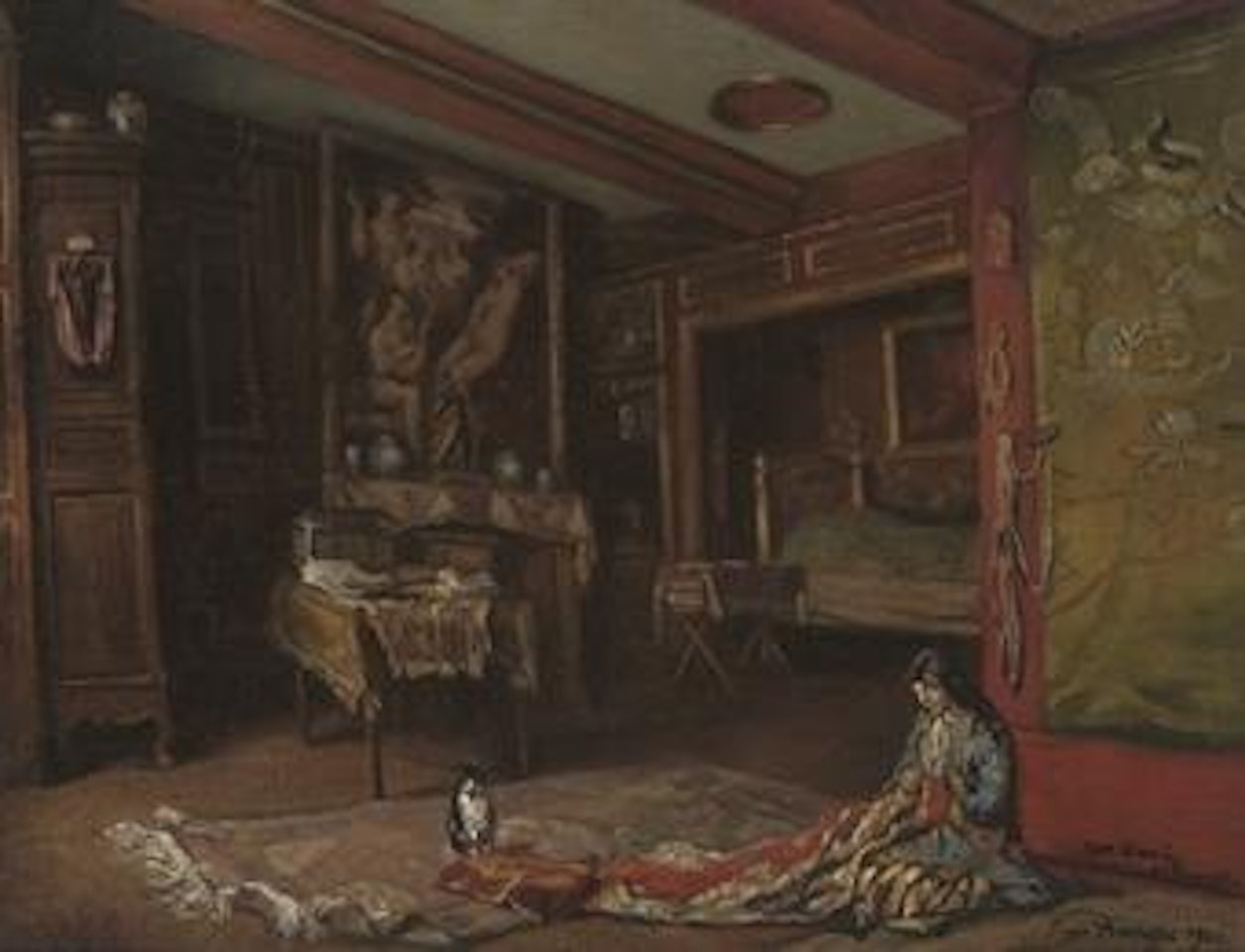 Ma chambre à Tonnerre by Emile Bernard