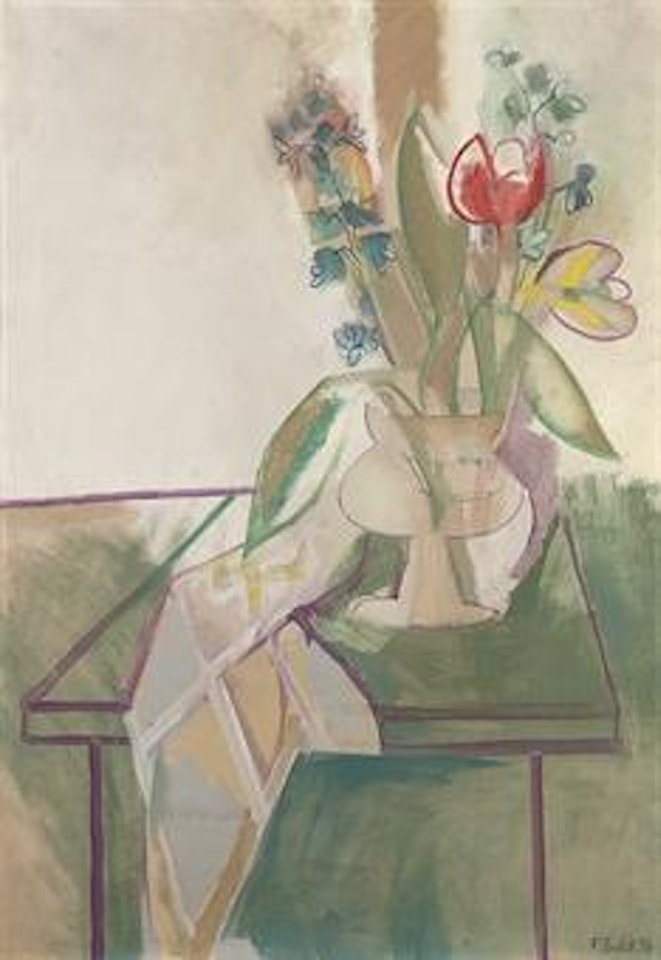Nature morte avec fleurs by Françoise Gilot