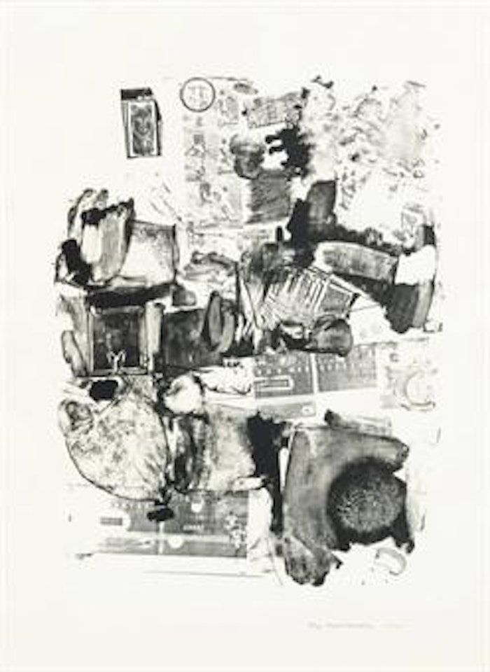 Urban (Foster 6; Sparks 3) by Robert Rauschenberg