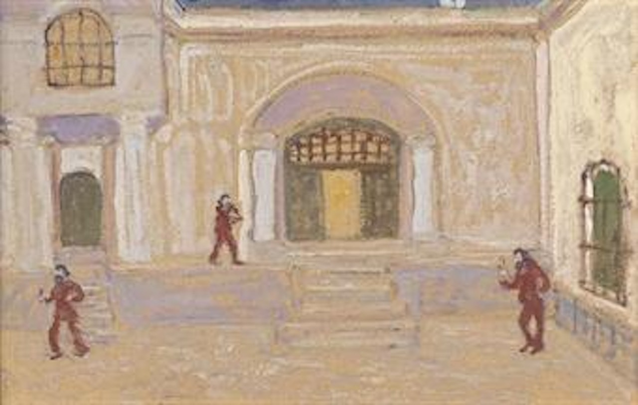 El juego del balero by Pedro Figari