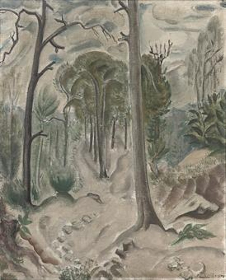 Le bois de Clamart, Île de France by André Masson