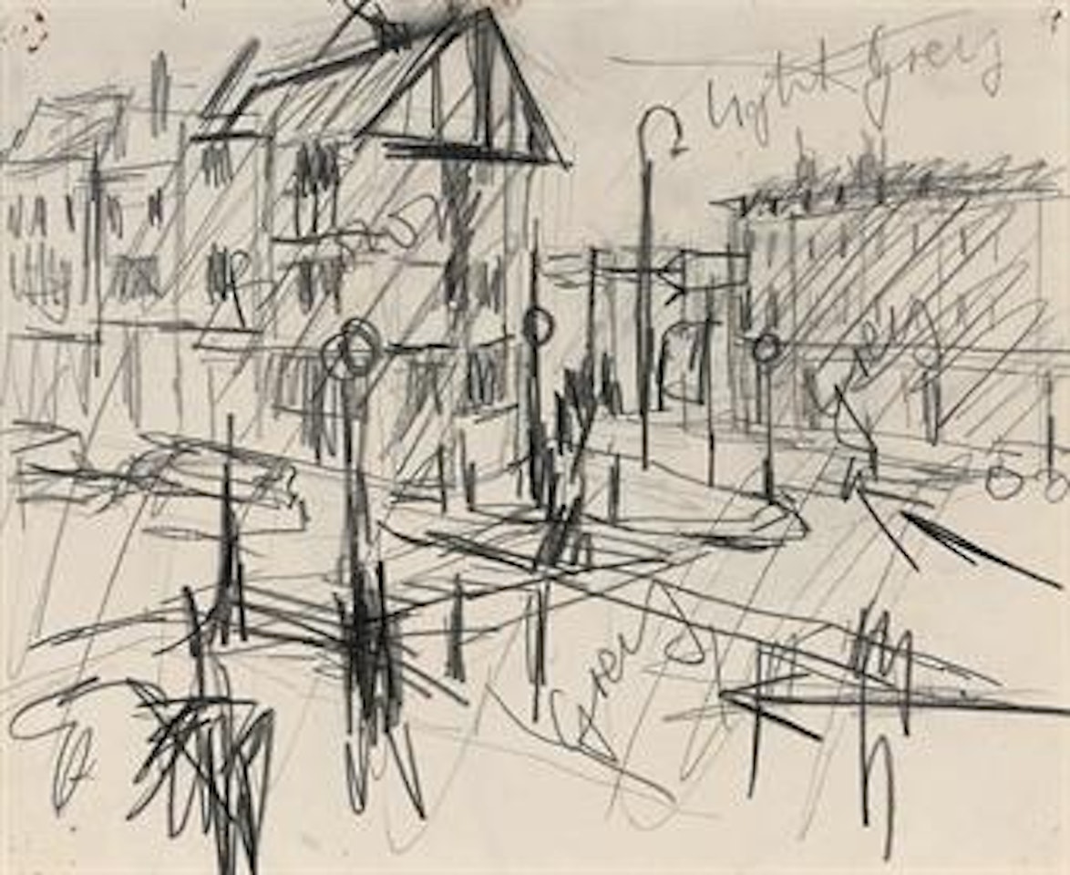 Sketch for Camden Town by Frank Auerbach