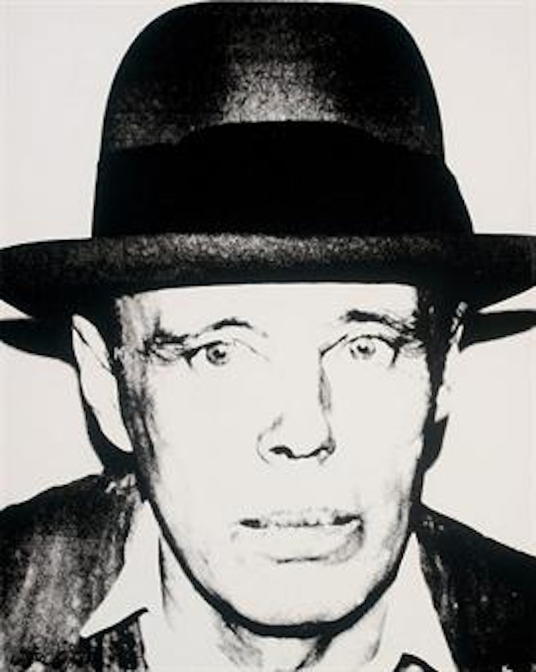 Joseph Beuys by Andy Warhol