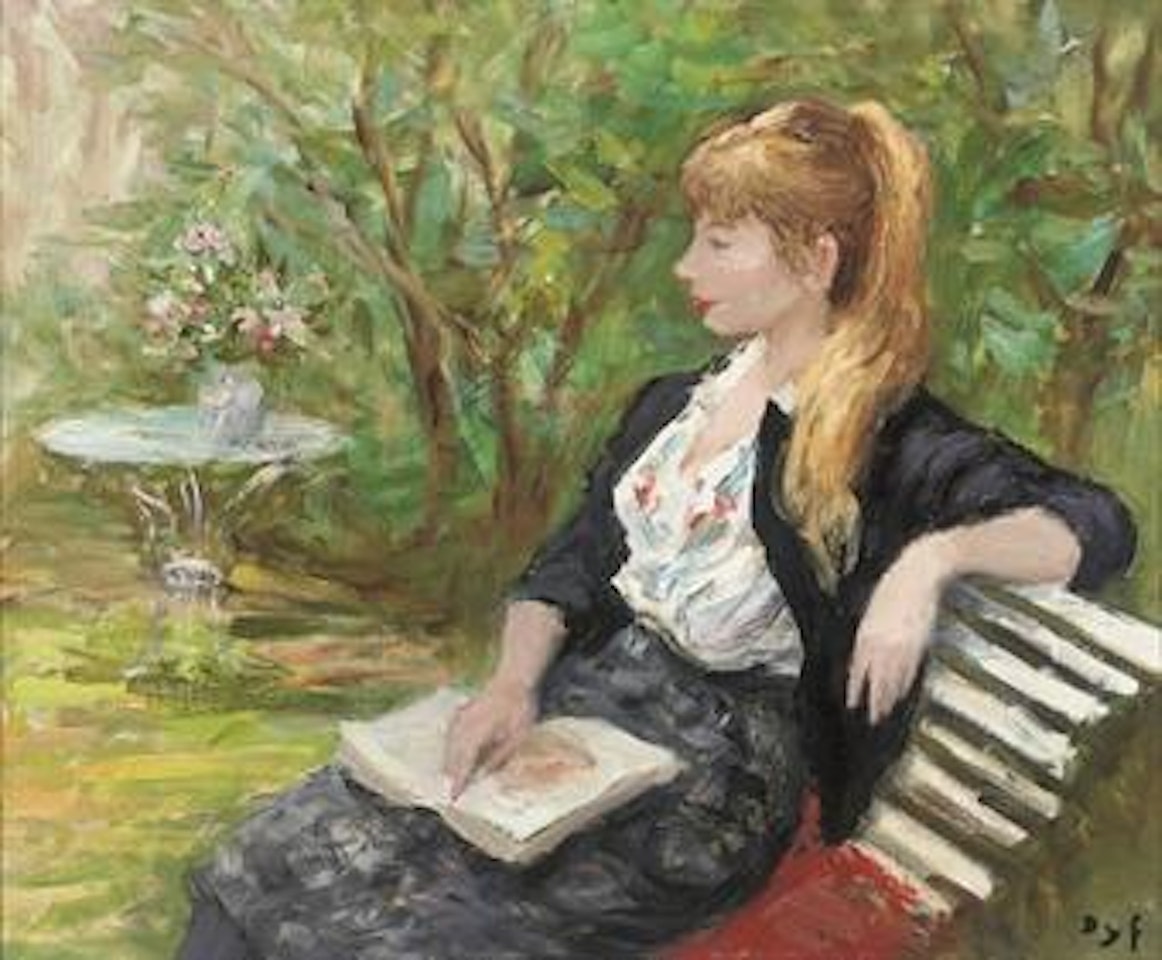 Claudine rêveuse by Marcel Dyf