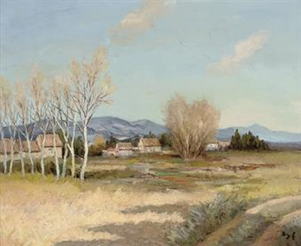 La Sarthe à Moranes by Marcel Dyf