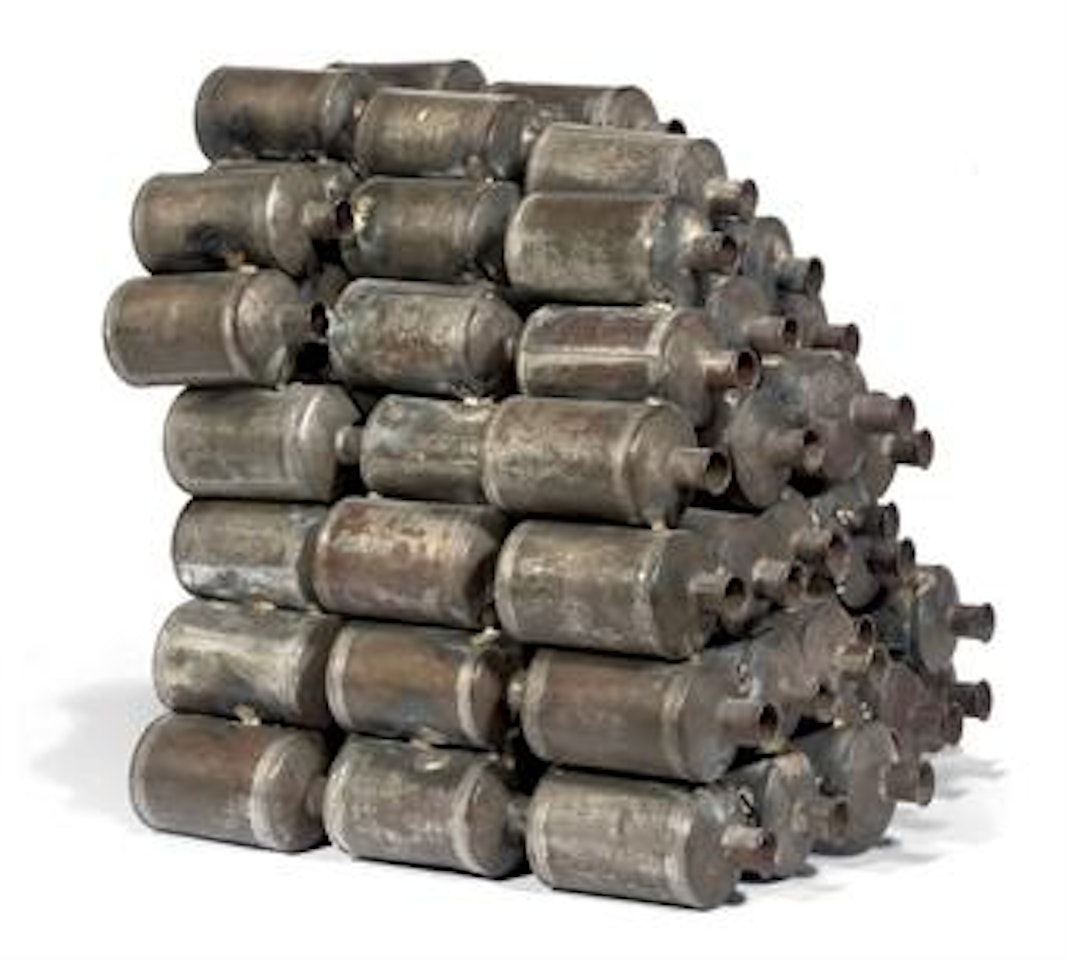 Accumulation De Bouteilles Métalliques by Arman