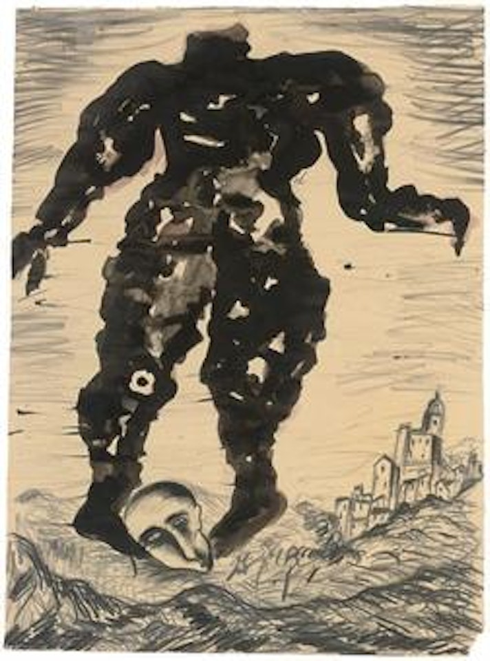 La Nina Nanna della Terra by Enzo Cucchi