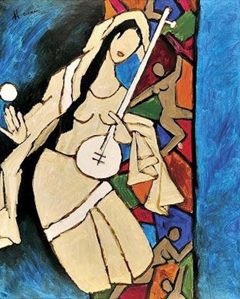 Untitled by M.F. Husain