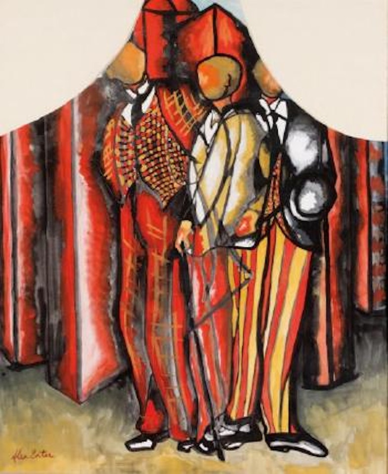 Personnages de cirque by Alexandra Exter